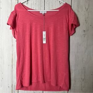 Thyme & Honey Women’s Short Sleeve Crew Neck Blouse Sz S